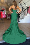 Lilac Cross Neck Mermaid Long Prom Dress With Side HZ0307