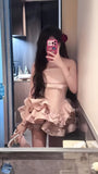 Pink Homecoming Dresses Mini Party Dress Birthday Prom Graduation HZ0307