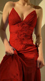 Pretty Mermaid Spaghetti Straps Lilac Long Prom Dresses Party Dress, HZ0307