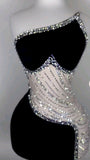 Red Bodycon Homecoming Dresses Beaded Short Prom Dress, HZ0307