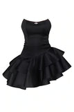 Strapless Back Mini Homecoming Dresses, Short Party HZ0307