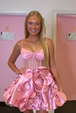 Yellow Homecoming Dress Floral Homecoming Cocktail HZ0307