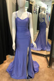 Simply Purple Mermaid Long Prom Dress with HZ0307