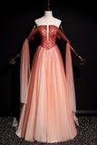 Strapless Beaded Red Long Evening HZ0307
